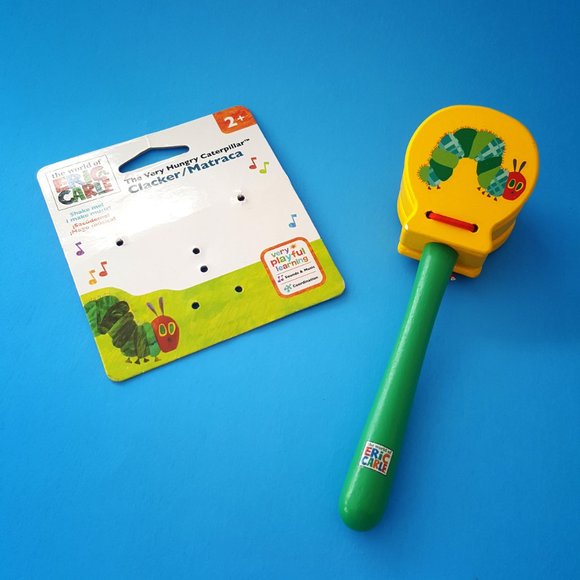 World of Eric Carle, The Very Hungry Caterpillar Wood Clacker - Picture 3 of 6